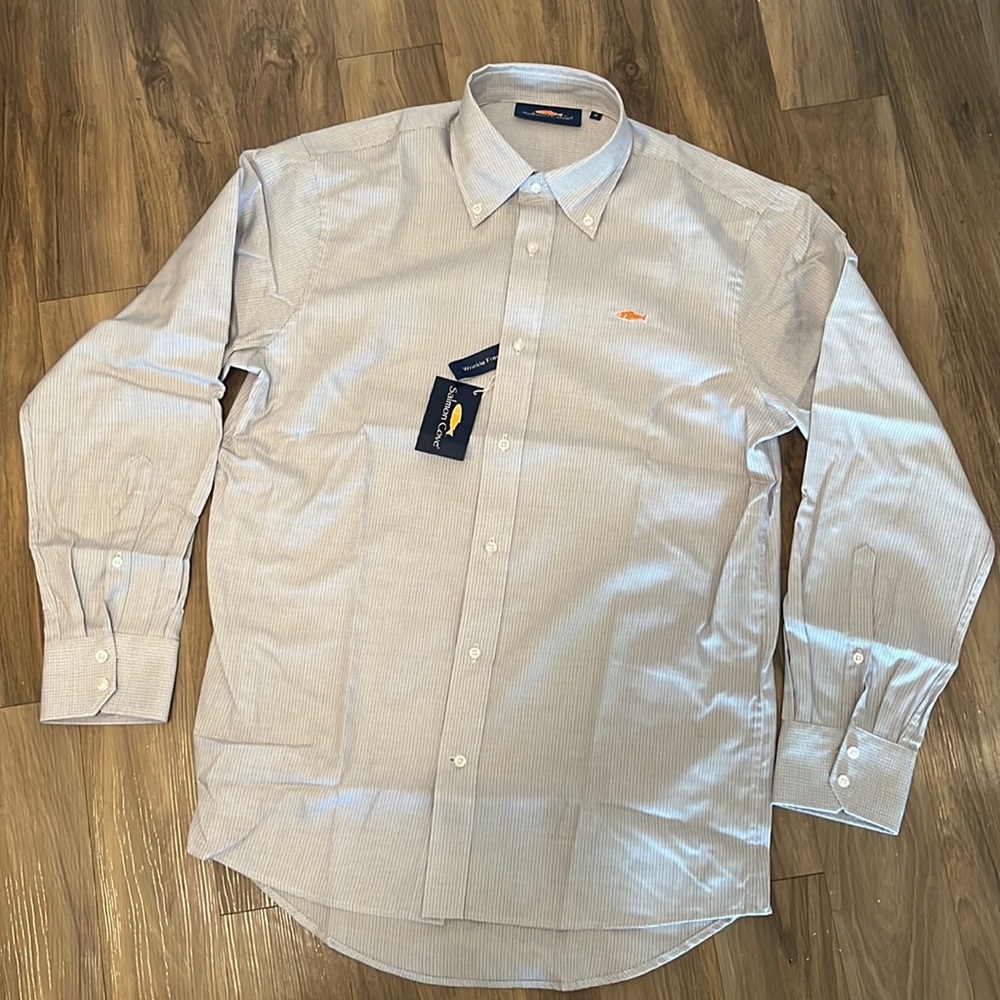 NWT Salmon Cove mens Button Down sz Med